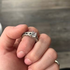 Costume Jewelery Sapphire Ring